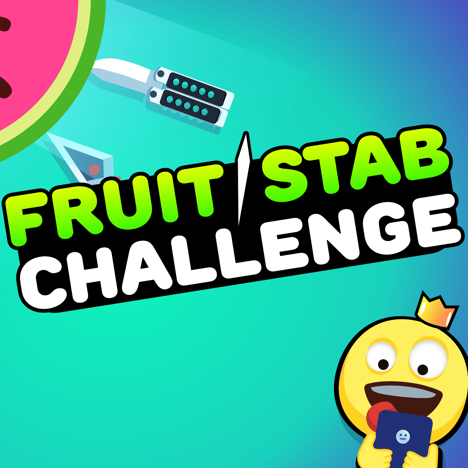 Fruit Stab Challenge 🕹️ CrazyGamesでプレイ