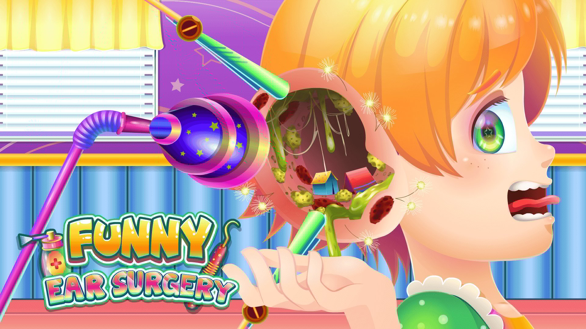 Thumbnail Funny Ear Surgery 🕹️ Play on CrazyGames