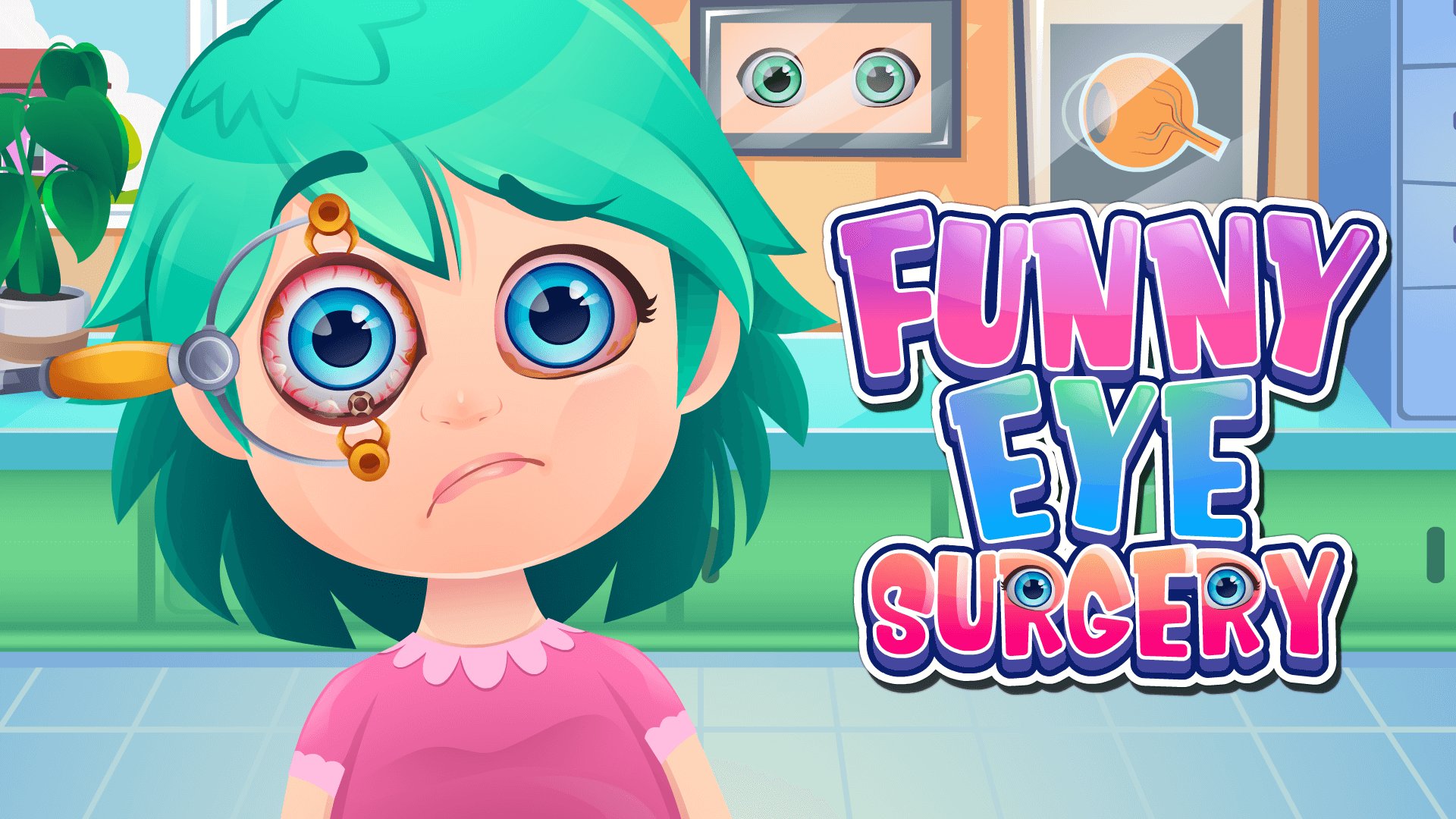 Thumbnail Funny Eye Surgery 🕹️ Play on CrazyGames