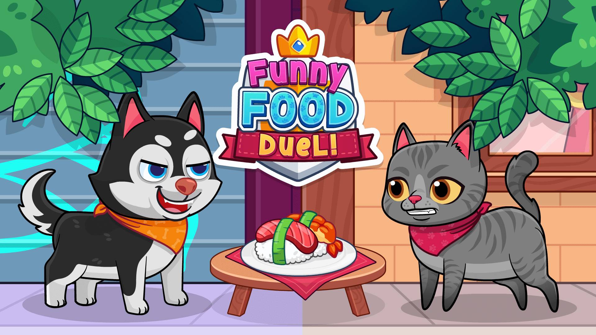 游戏封面: Funny Food Duel!