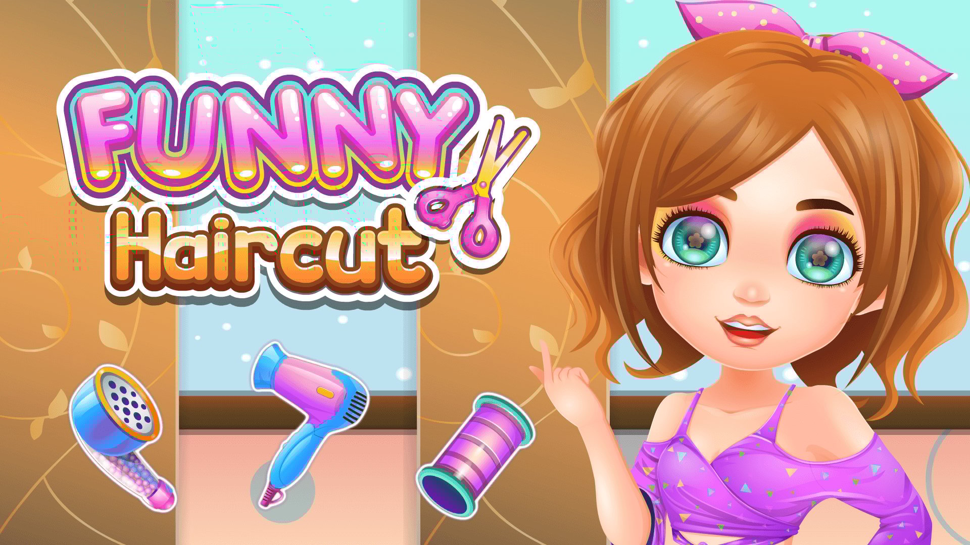 Thumbnail Funny Haircut 🕹️ Play on CrazyGames