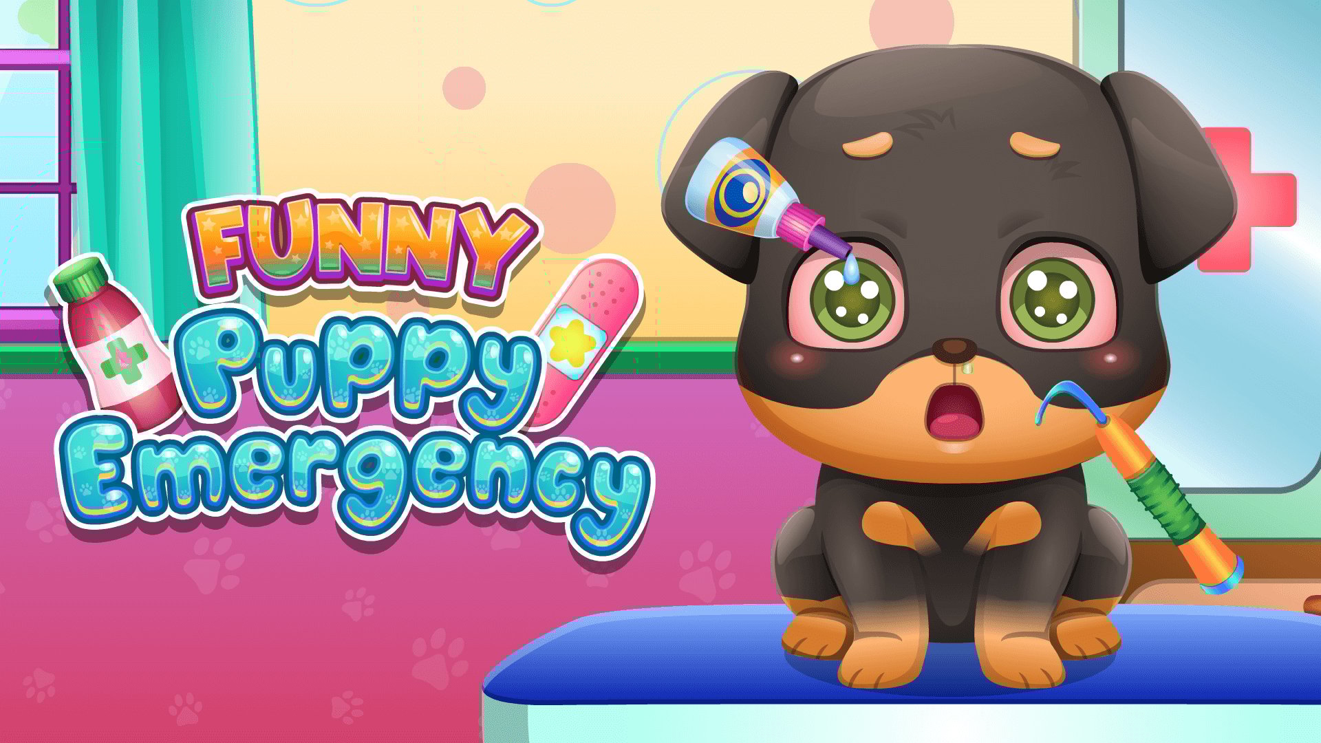 Thumbnail Funny Puppy Emergency 🕹️ Play on CrazyGames