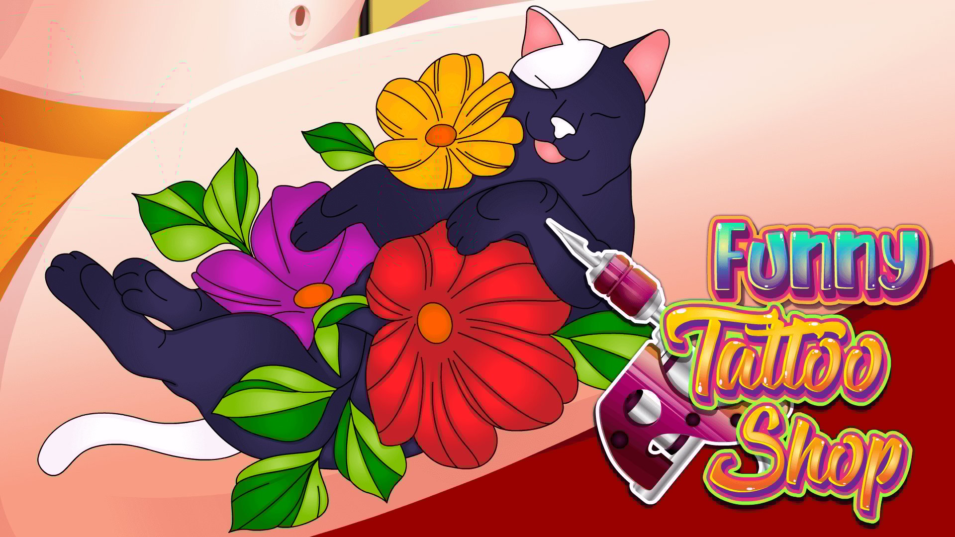 Thumbnail Funny Tattoo Shop 🕹️ Play on CrazyGames