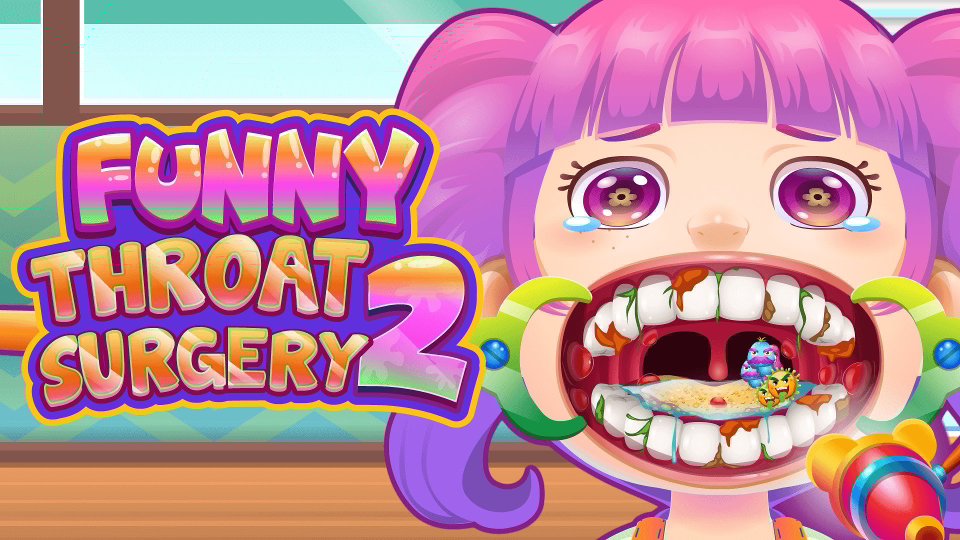 Thumbnail Funny Throat Surgery 2 🕹️ Play on CrazyGames