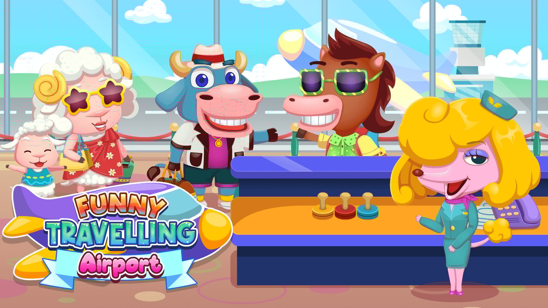 Funny Travelling Airport