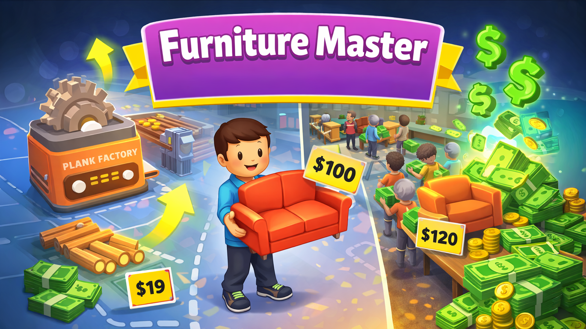 Furniture Master: Idle Tycoon