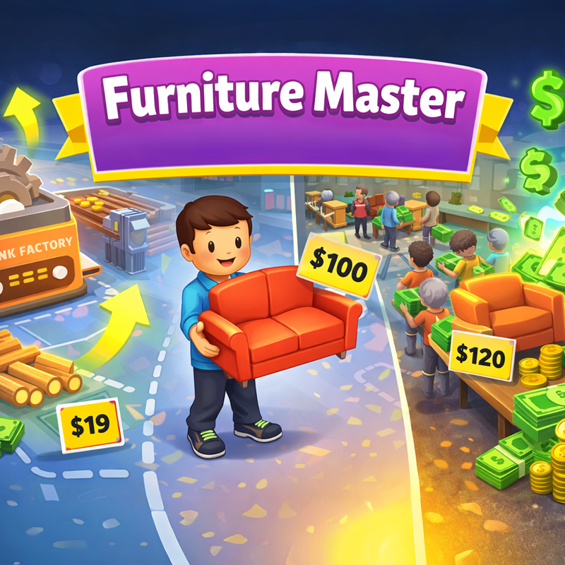 Furniture Master: Idle Tycoon