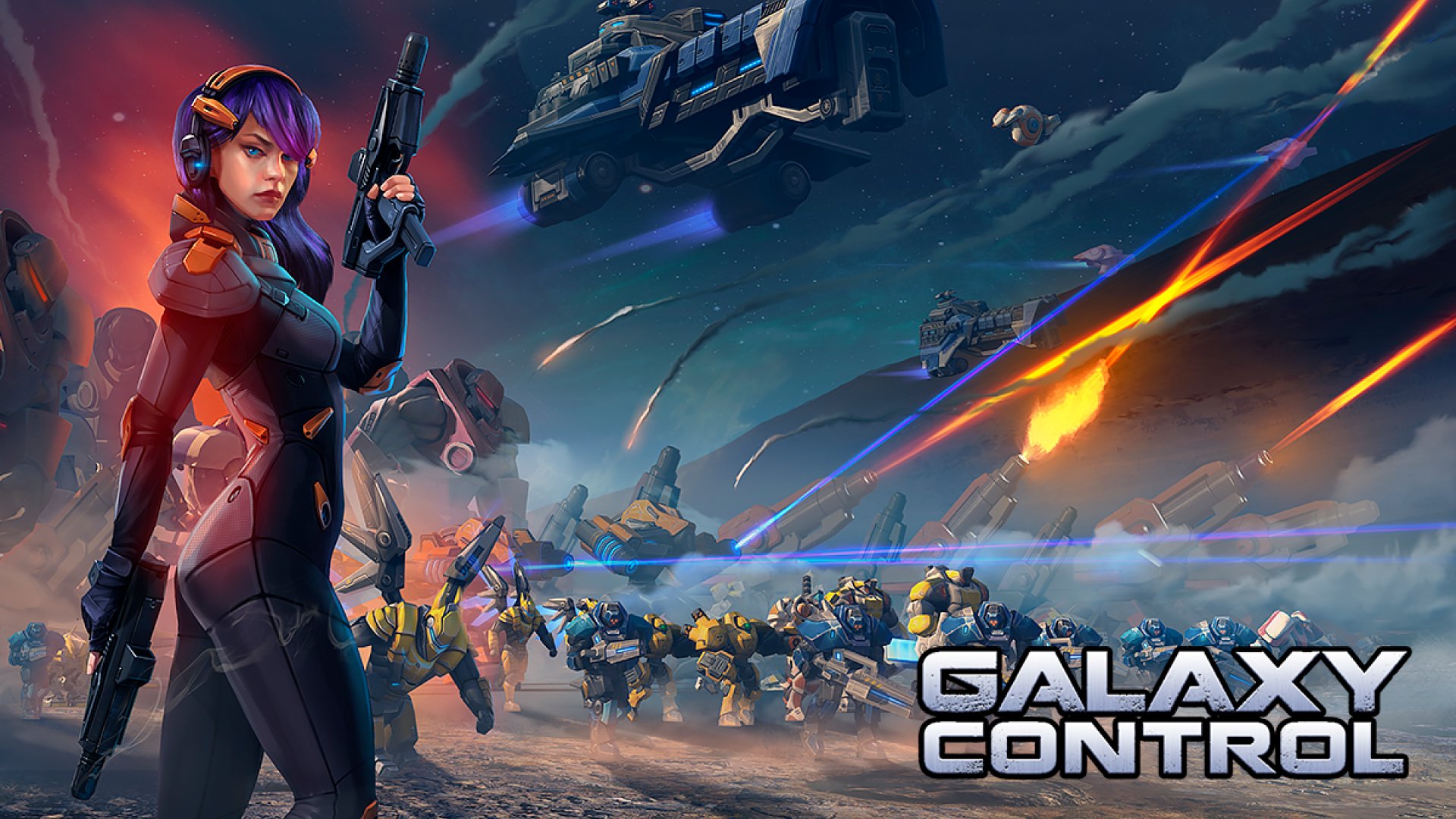 Play Galaxy Control - 3D Strategy | Strategy + Epic Space Battles for Free - ZestPlay