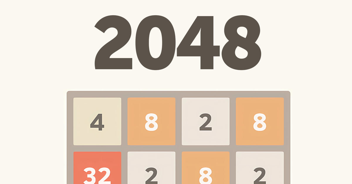2048 🔢 Play on CrazyGames