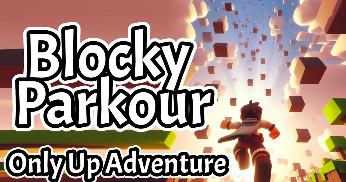 Blocky Parkour: Only Up Adventure 🕹️ Juega en CrazyGames
