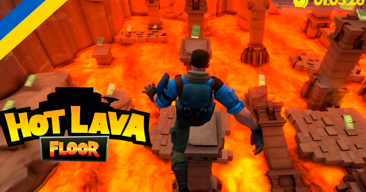 Hot Lava Floor 🕹️ Play on CrazyGames
