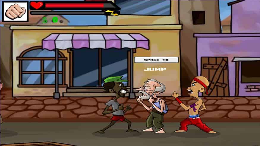 Play Free Kung Fu Grandpa Game | Punch Bad Guys to Bring Peace | Get It on ZestPlay