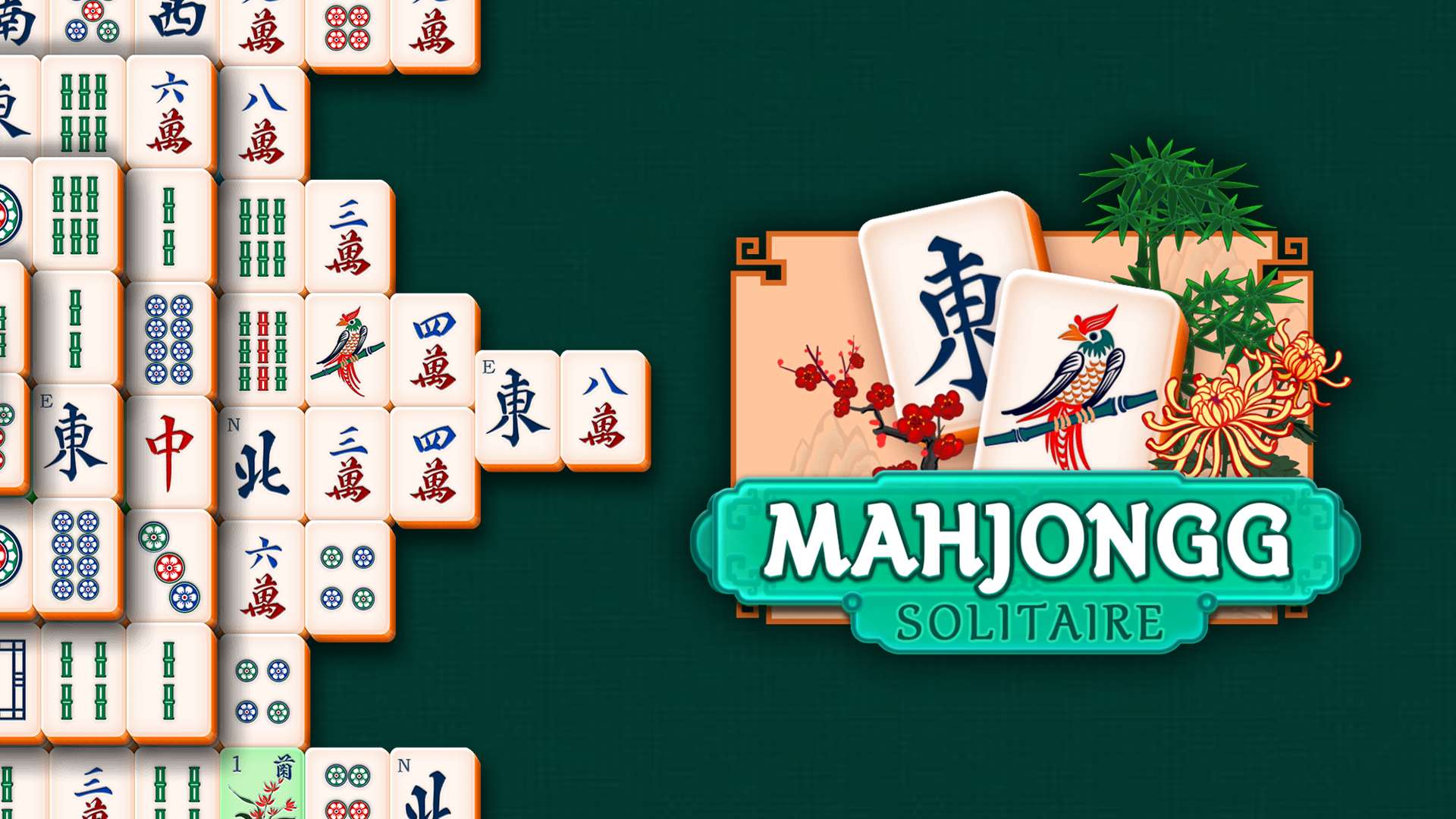 Mahjongg Solitaire 🕹️ CrazyGamesでプレイ