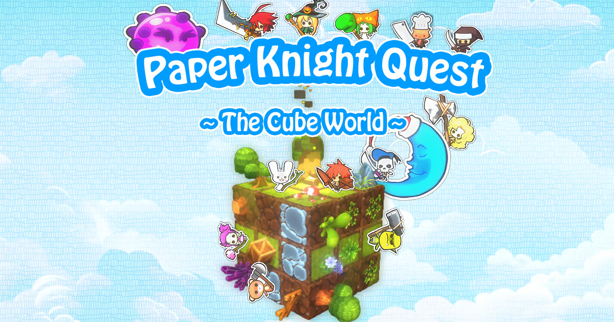 Paper Knight Quest: The Cube World cover