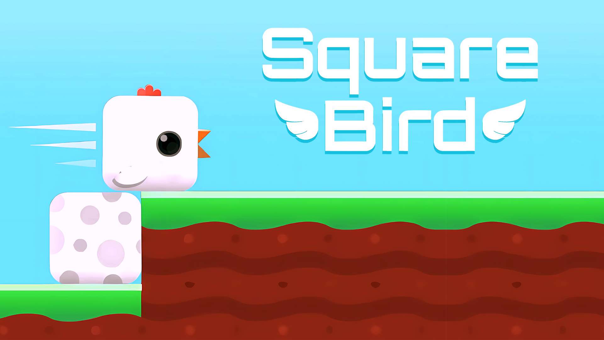 Square Bird 🕹️ CrazyGamesでプレイ