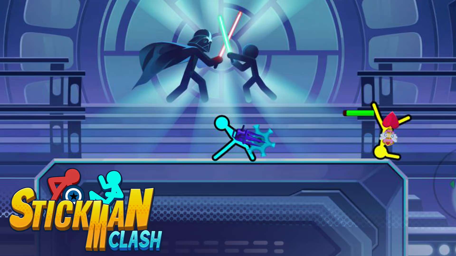 🎮 Stickman Clash 🕹️ CrazyGamesでプレイ