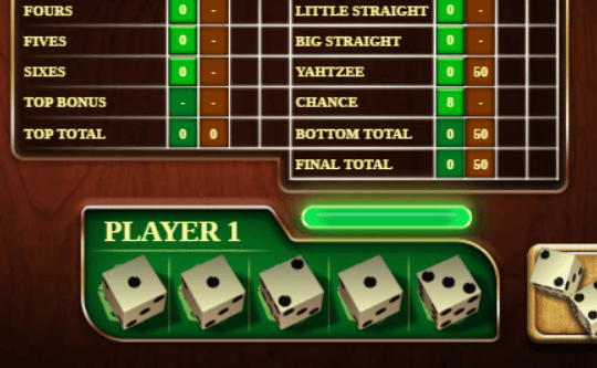 Yahtzee Online game preview