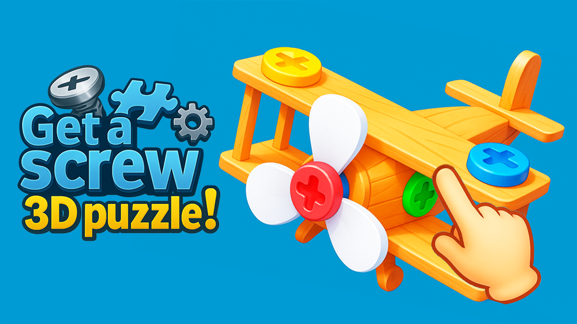 Get a Screw: 3D Puzzle!