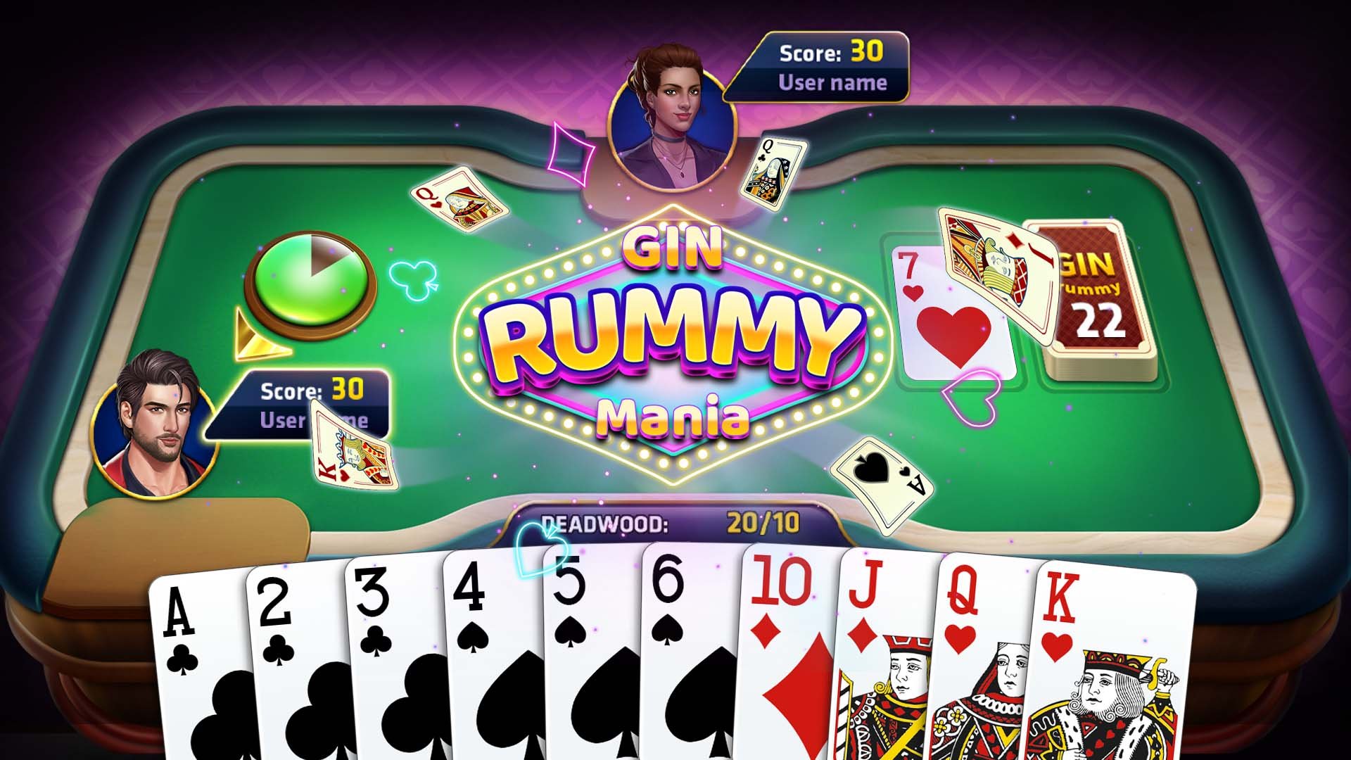 Gin Rummy Mania