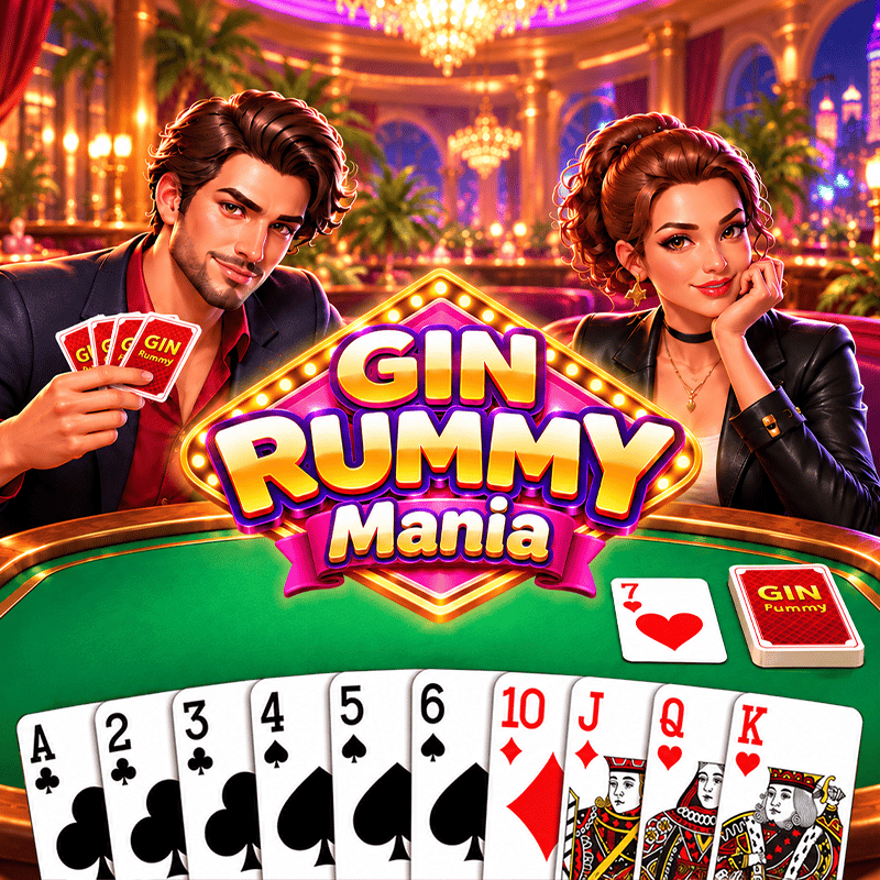 Gin Rummy Mania game preview