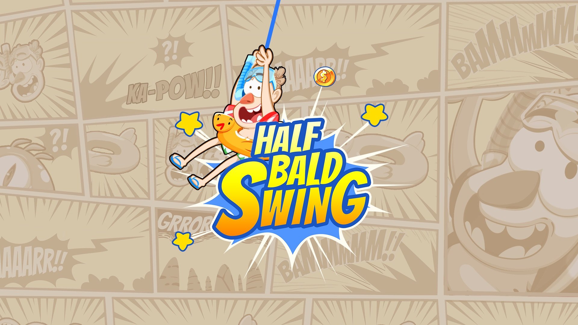 Play Half Bald Swing Free | Swing Like a Superhero, Unlock Epic Skins, Beat Leaderboards - ZestPlay