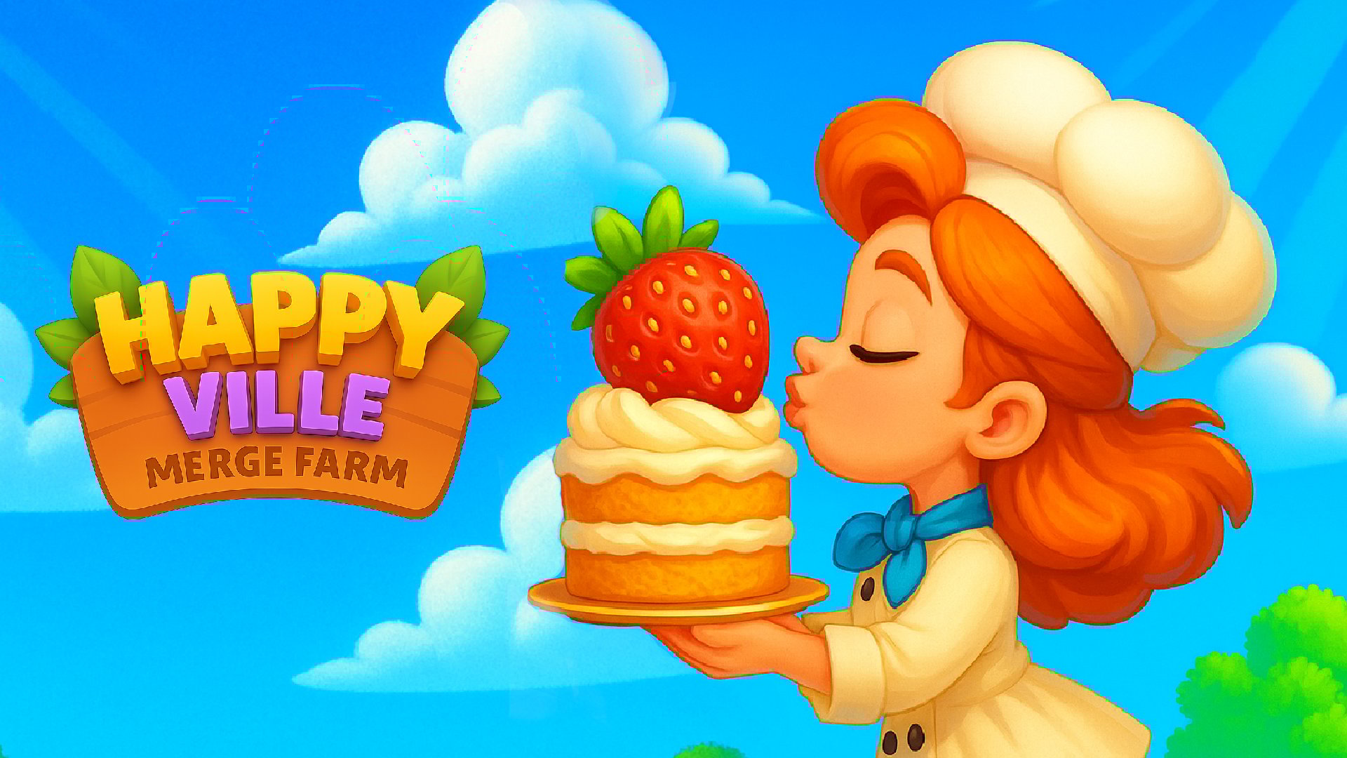 Thumbnail HappyVille Merge Farm 🕹️ Play on CrazyGames