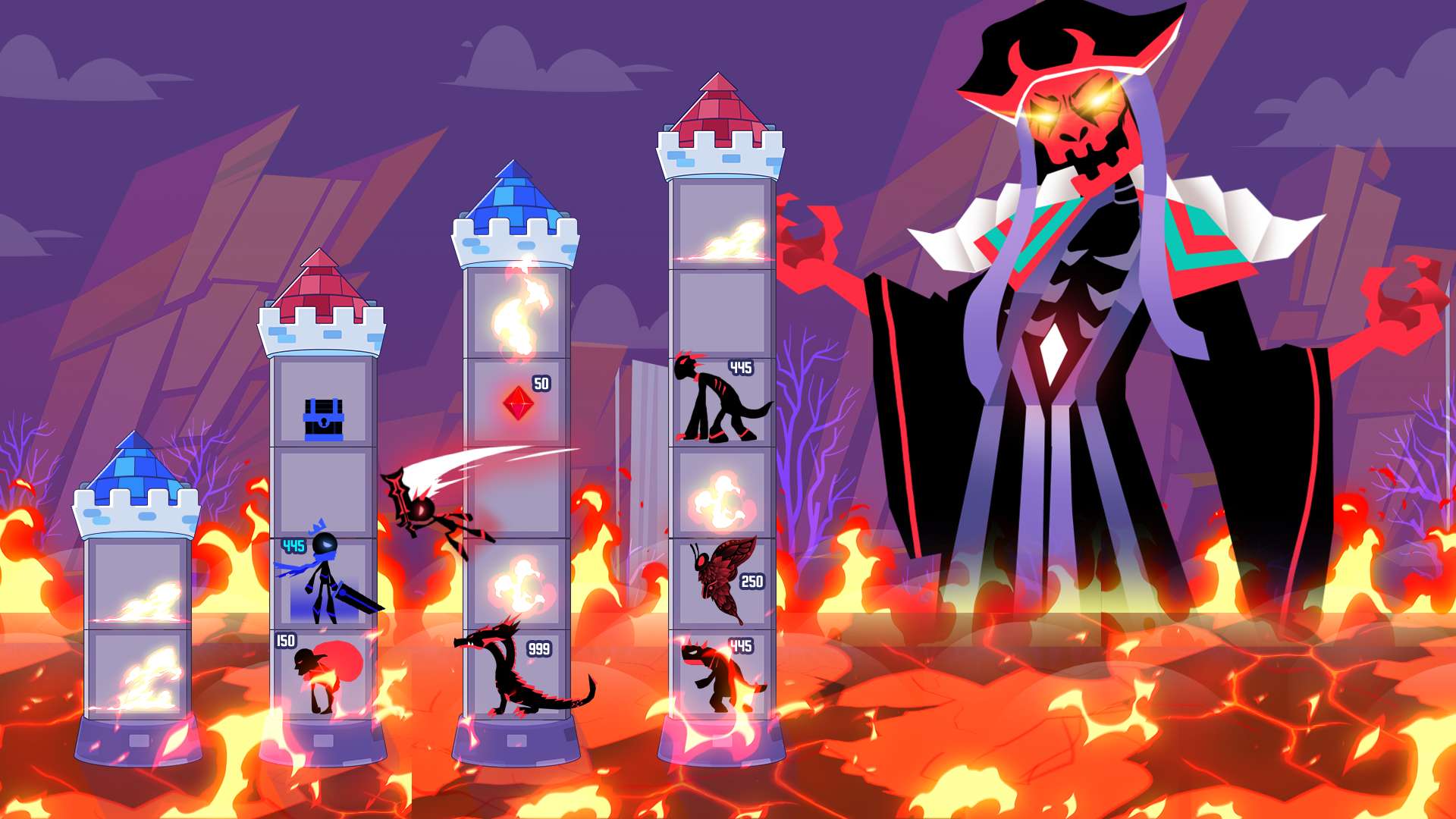 Hero Castle War: Tower Attack 🕹️ CrazyGamesでプレイ