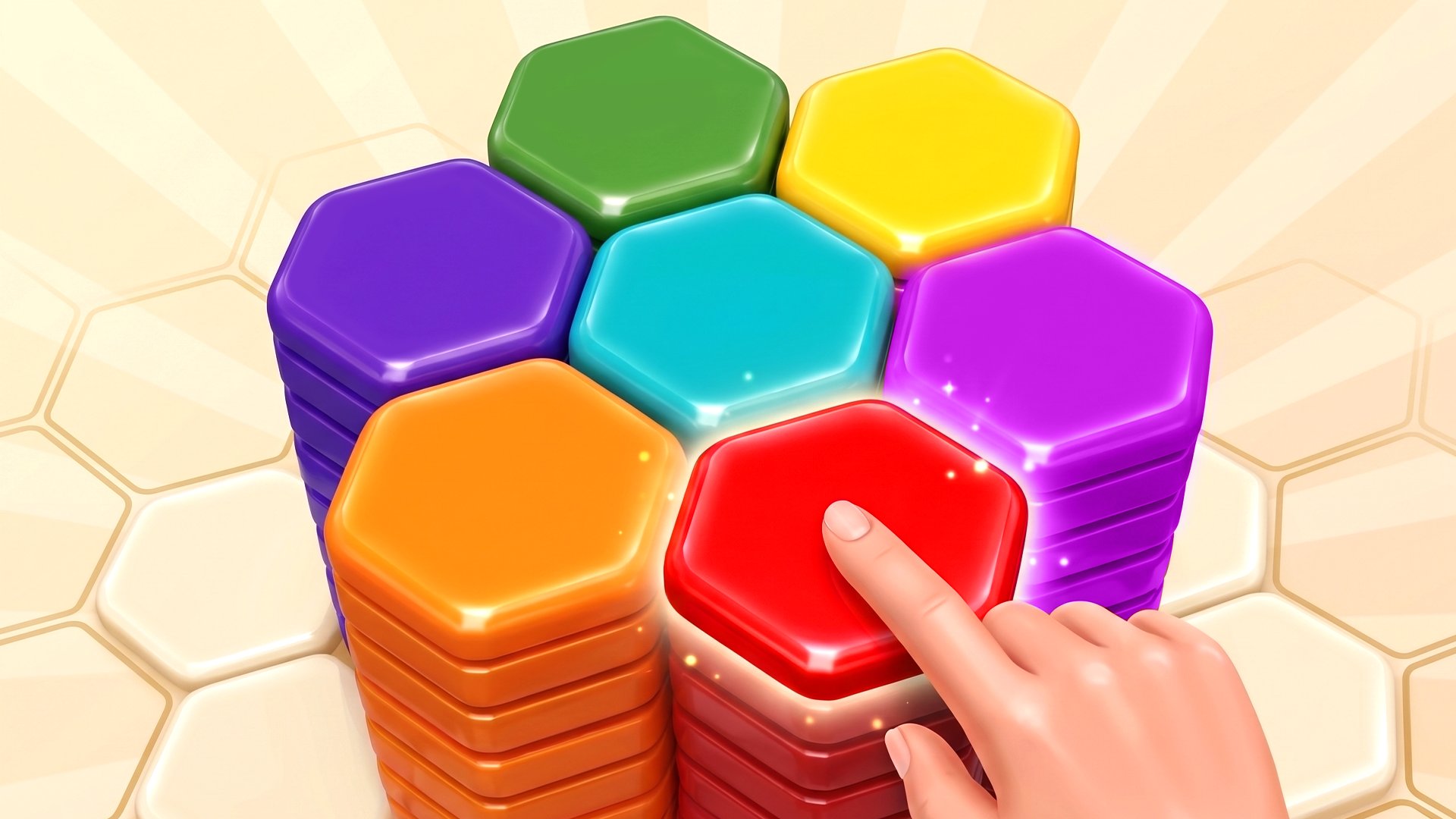 🎮 Hexa Sort 🕹️ Play on CrazyGames