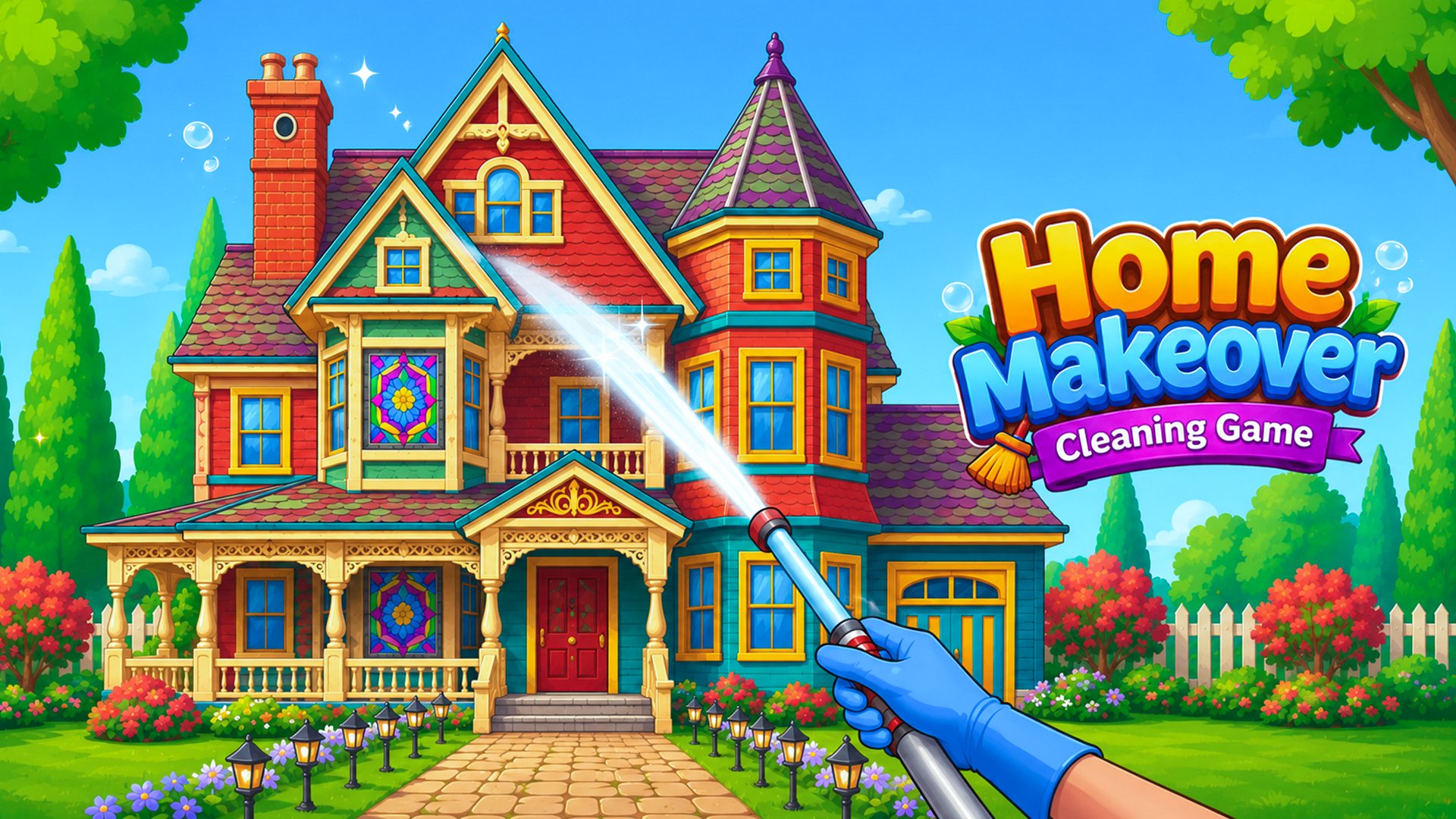 Home Makeover Cleaning Game