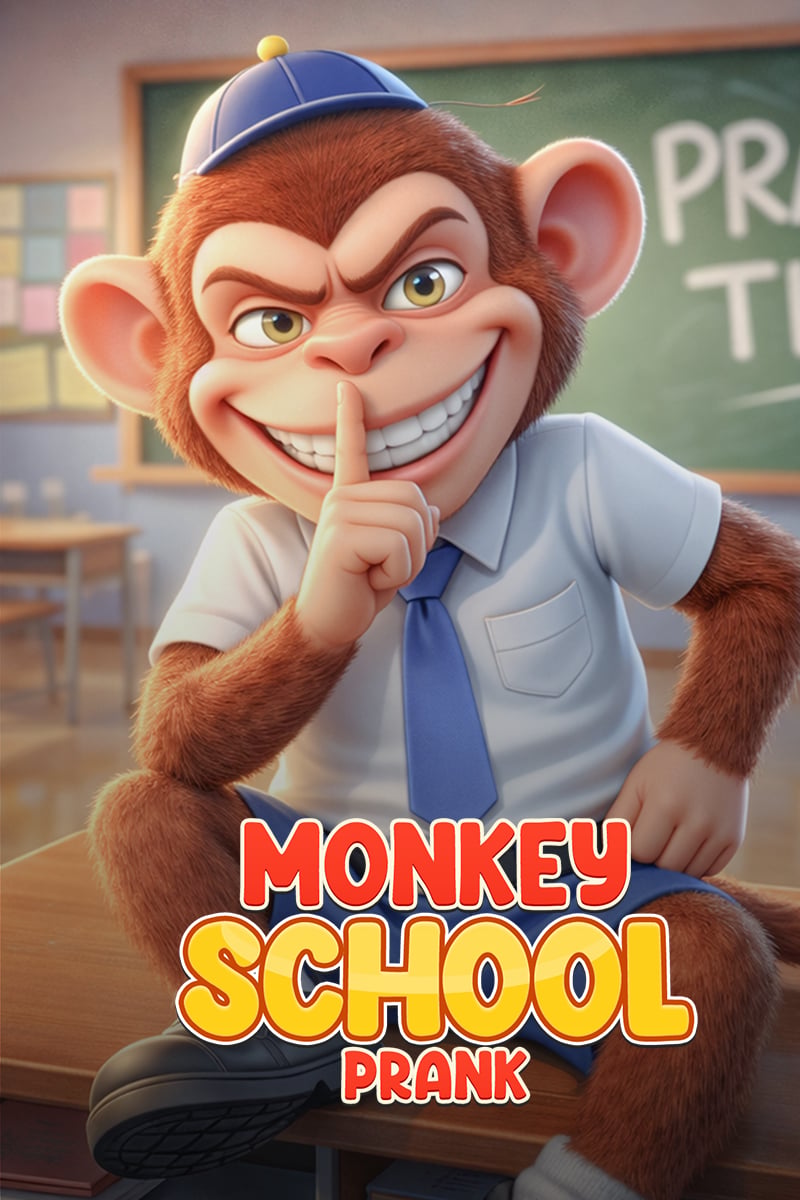 Monkey School Prank