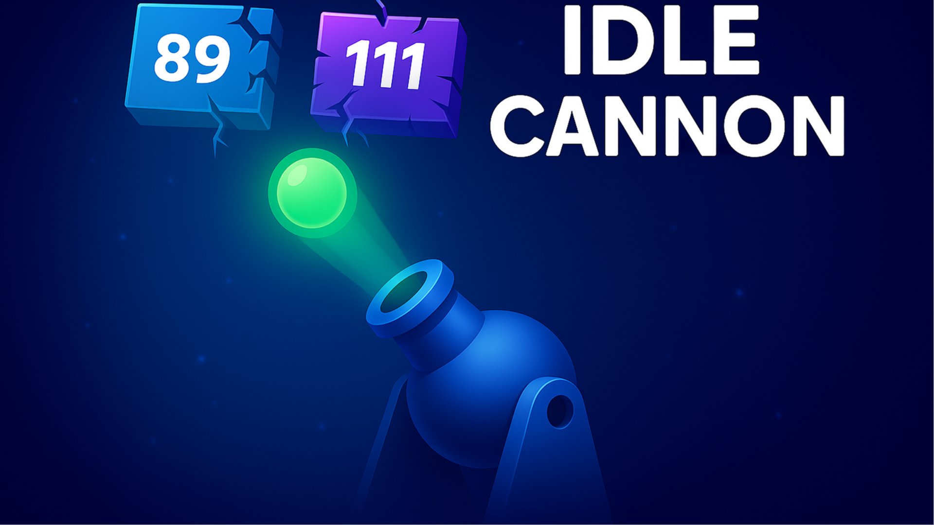Thumbnail Idle Cannon 🕹️ Play on CrazyGames