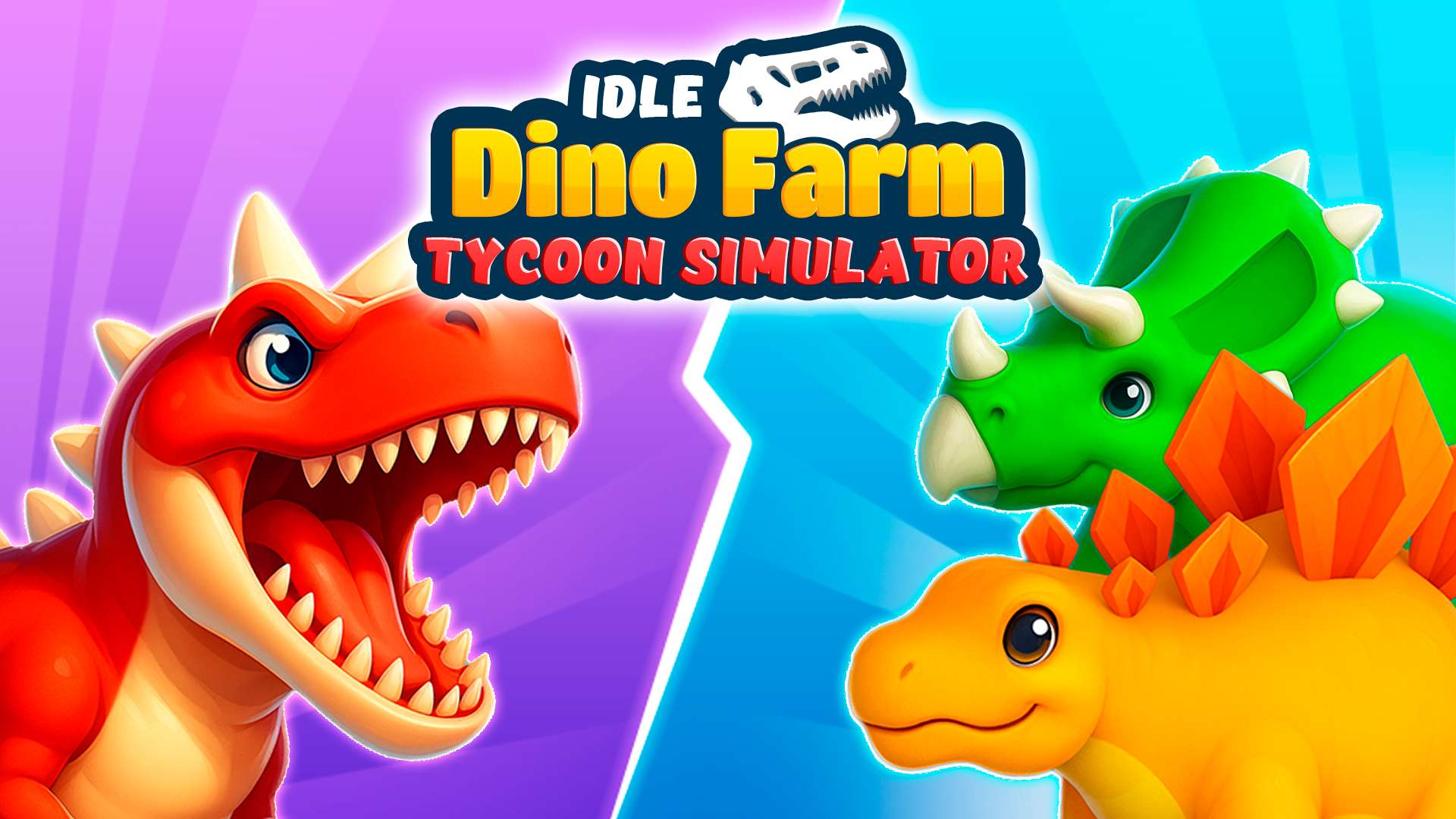 Idle Dino Farm Tycoon Simulator 3D 🕹️ CrazyGamesでプレイ