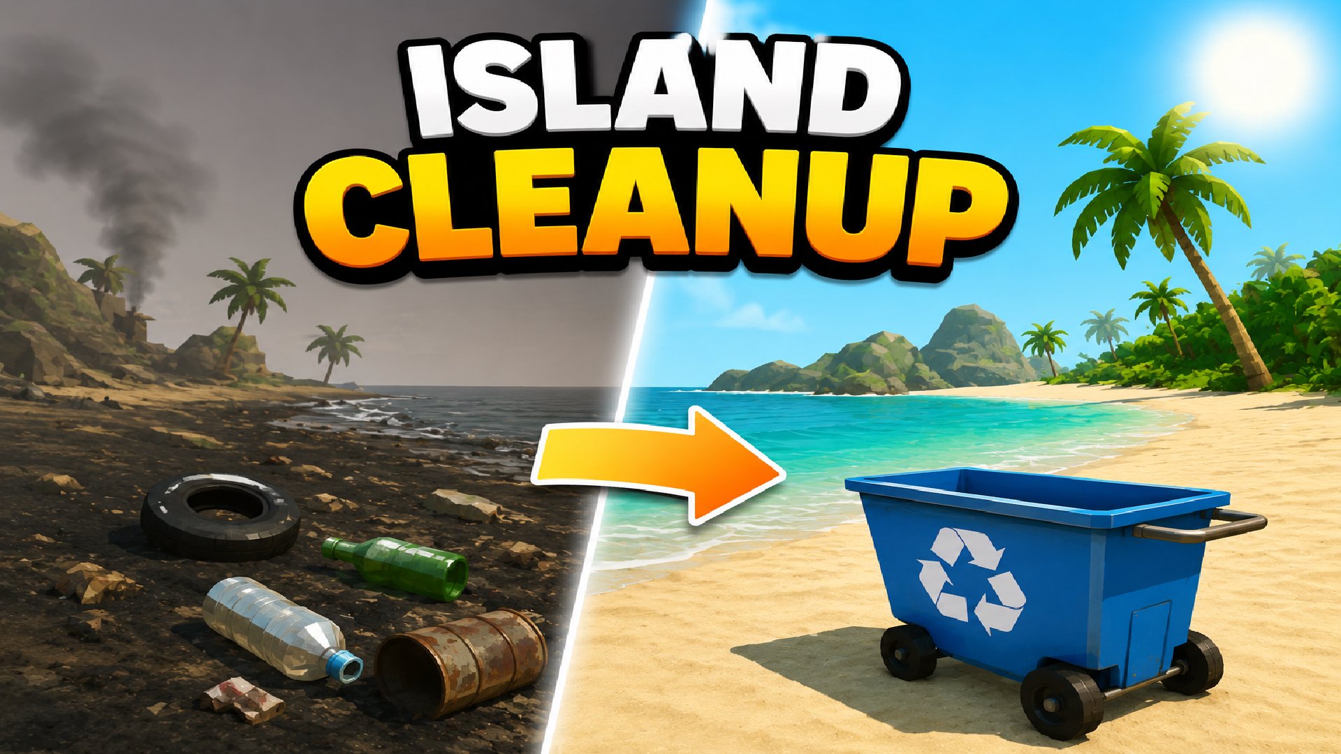 Island Cleanup - Tapkki Game