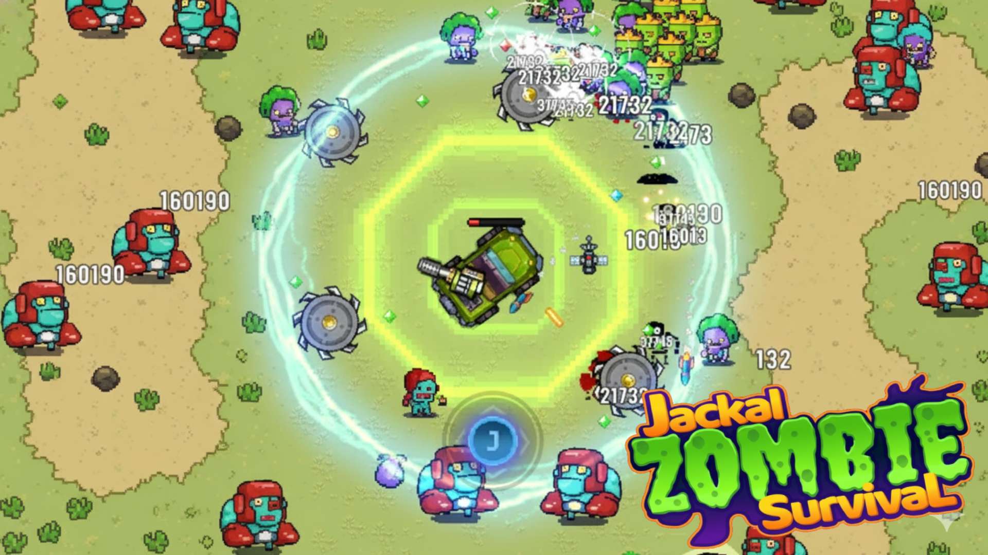 Jackal Zombie Survival 🕹️ CrazyGamesでプレイ