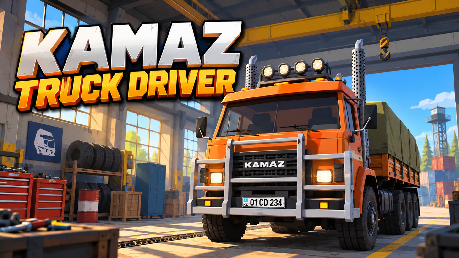 🎮 Kamaz Truck Driver 🕹️ Play on CrazyGames