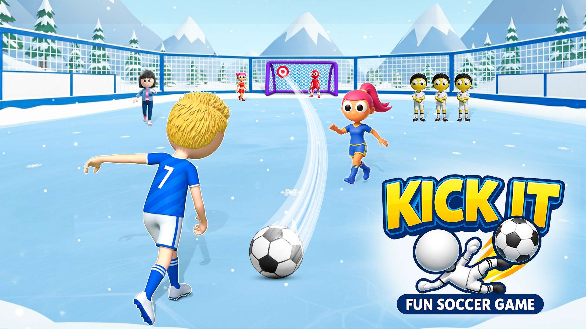 Kick It – Fun Soccer Game 🕹️ CrazyGamesでプレイ