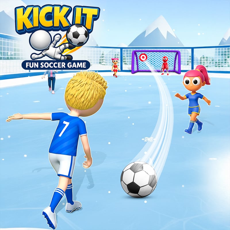 Kick It – Fun Soccer Game 🕹️ CrazyGamesでプレイ