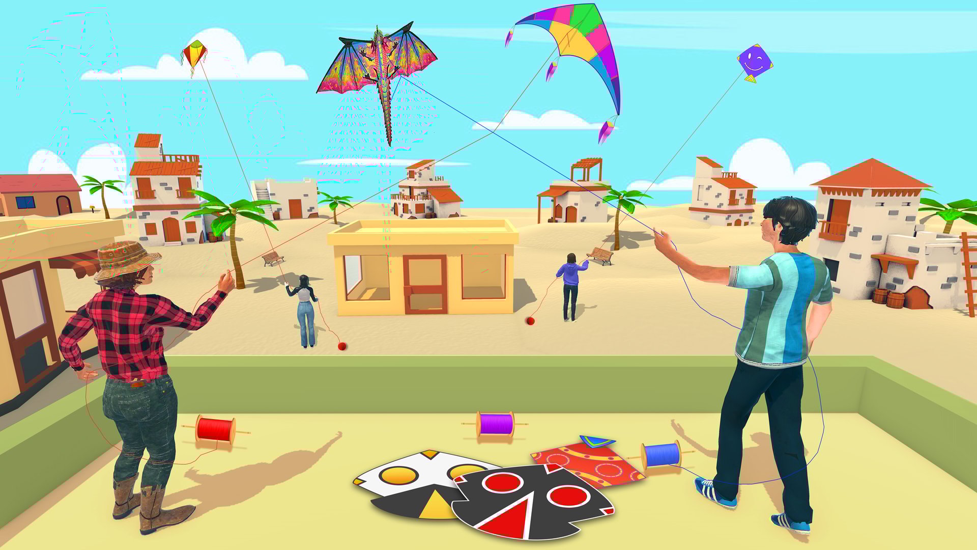 Kite Flying Sim - Game Screenshot