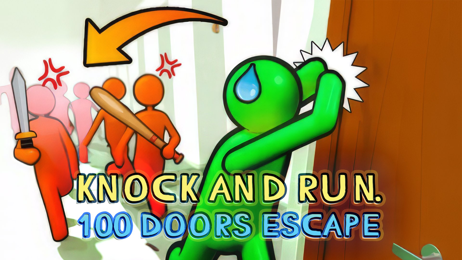 Knock and Run 100 Doors Escape | Fast Arcade Fun - Play Now at ZestPlay