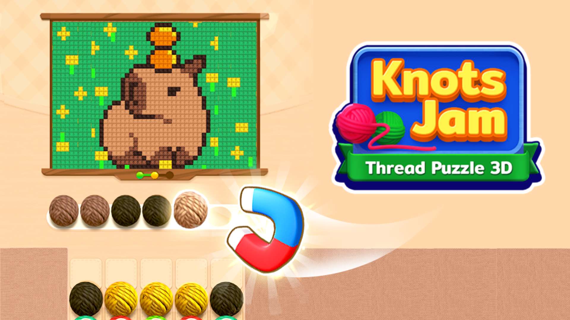 Knots Jam: Thread Puzzle 3D 🕹️ CrazyGamesでプレイ
