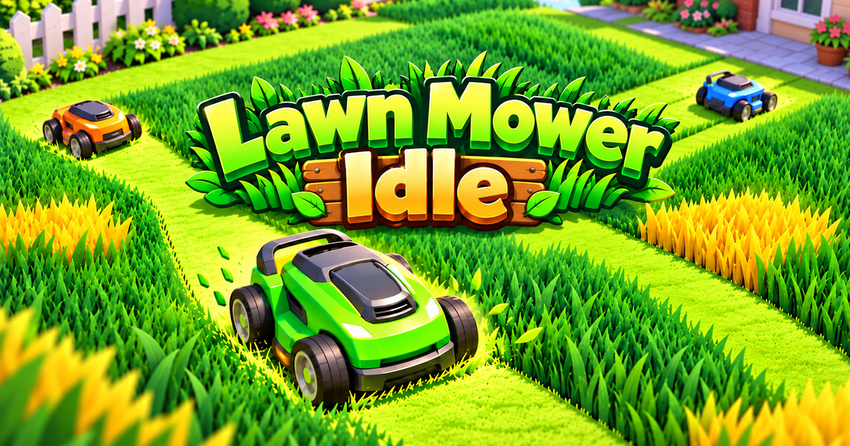 Lawn Mower Idle - Tapkki Game