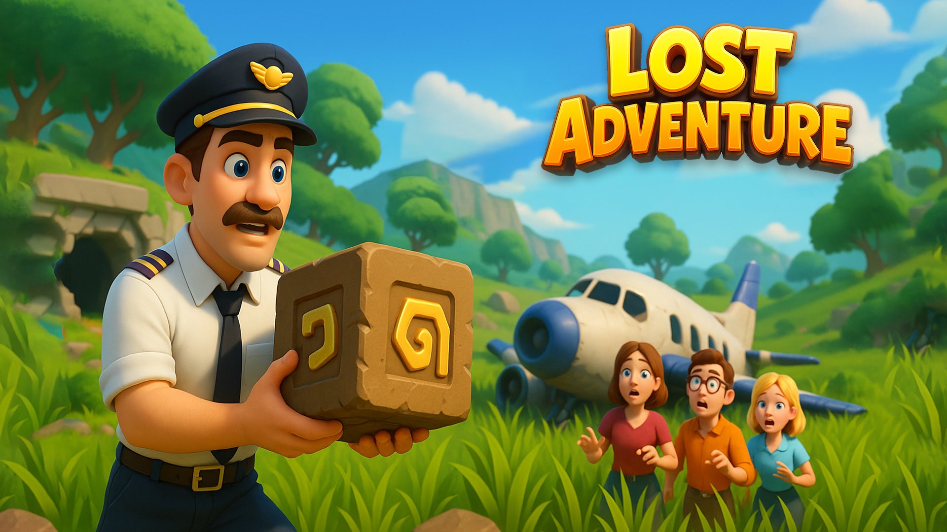 Thumbnail Lost Adventure 🕹️ Play on CrazyGames