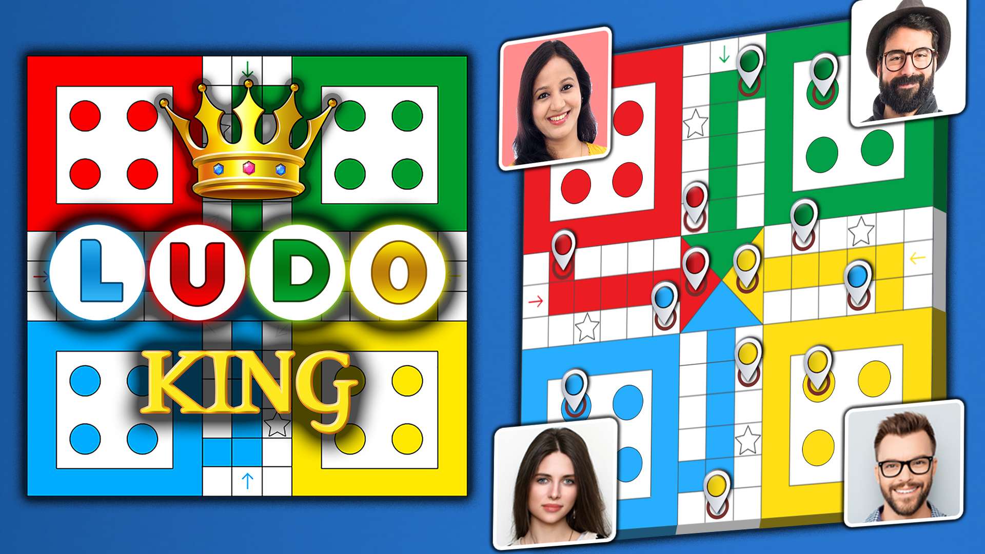 Ludo King 🕹️ CrazyGamesでプレイ