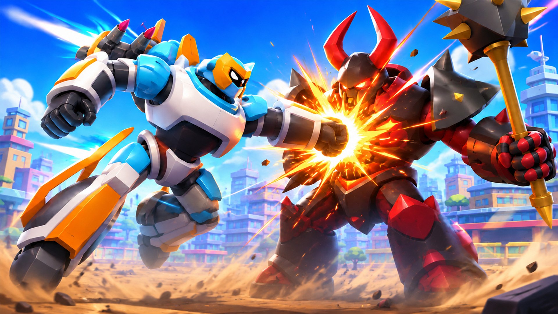 Mechangelion - Robot Fighting