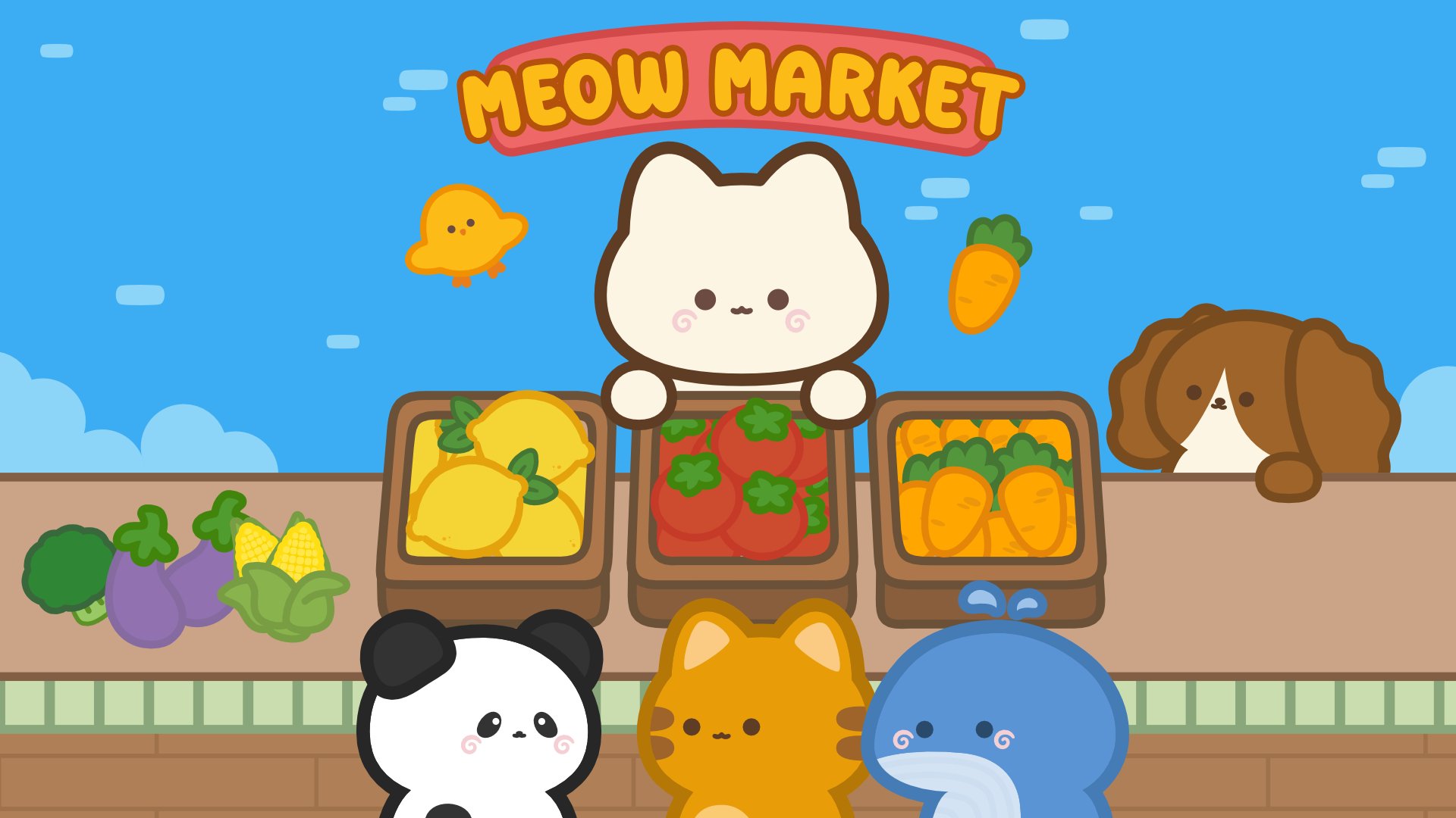Thumbnail Meow Market 🕹️ Play on CrazyGames