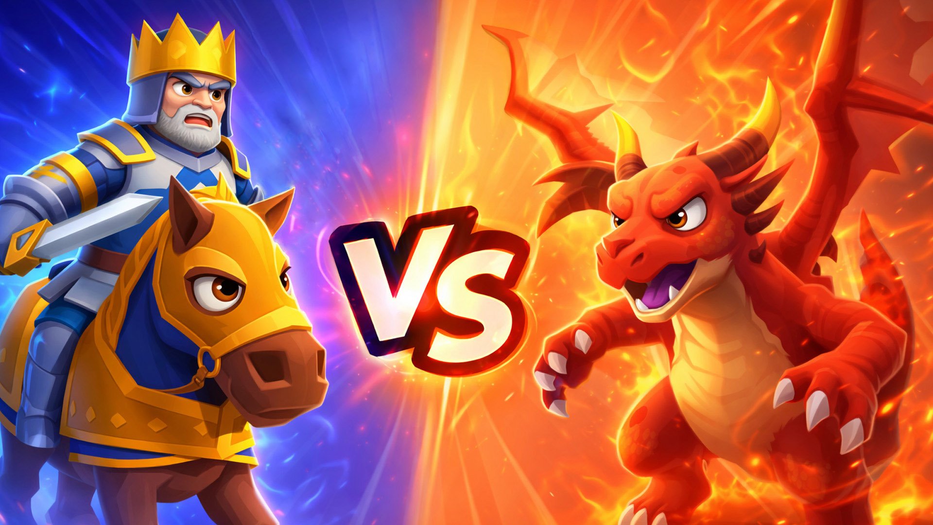 Merge! Dragons vs Knights