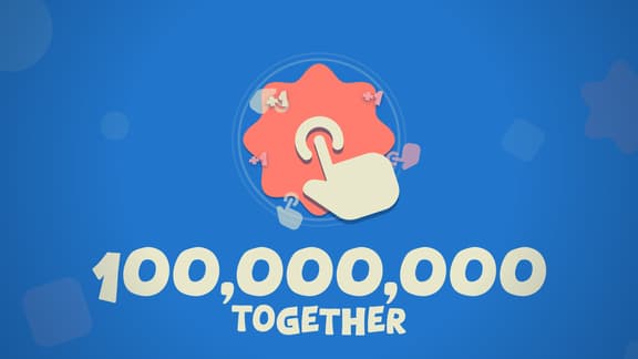100 Million Clicks Together