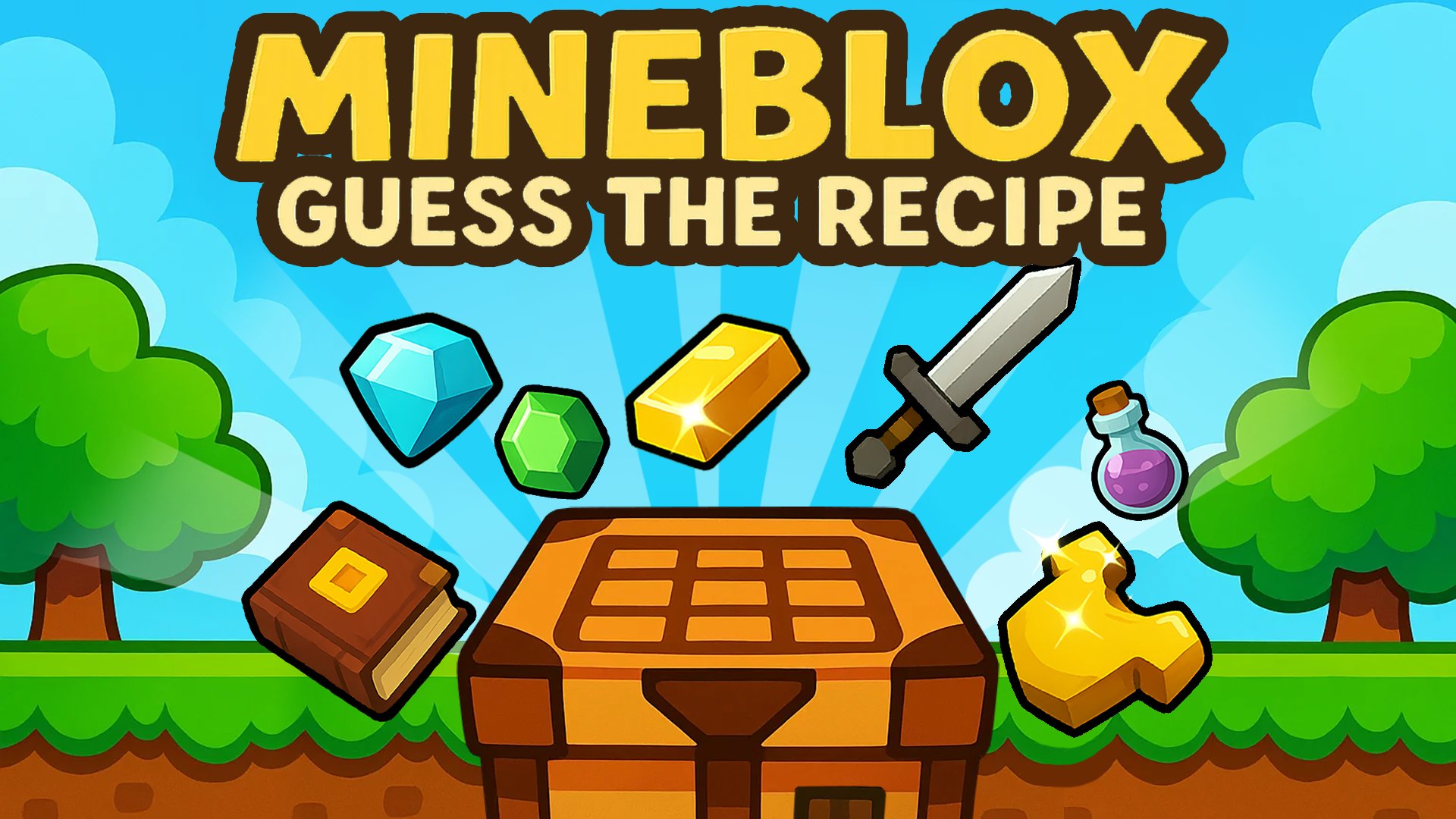 Mineblox - Guess the Recipe - Puzzle Game | Master Memory & Try Now - ZestPlay