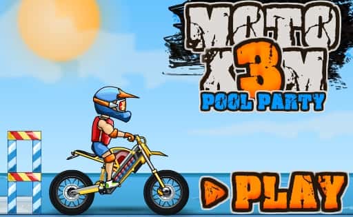 Moto X3M 5: Pool Party 🕹️ CrazyGamesでプレイ