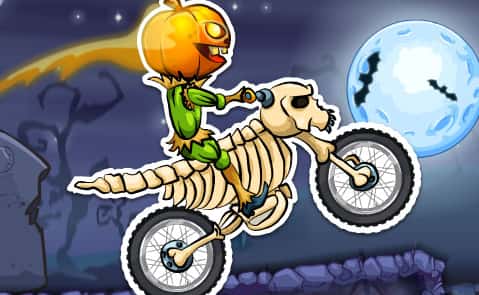 🎮 Moto X3M 6: Spooky Land 🕹️ CrazyGamesでプレイ